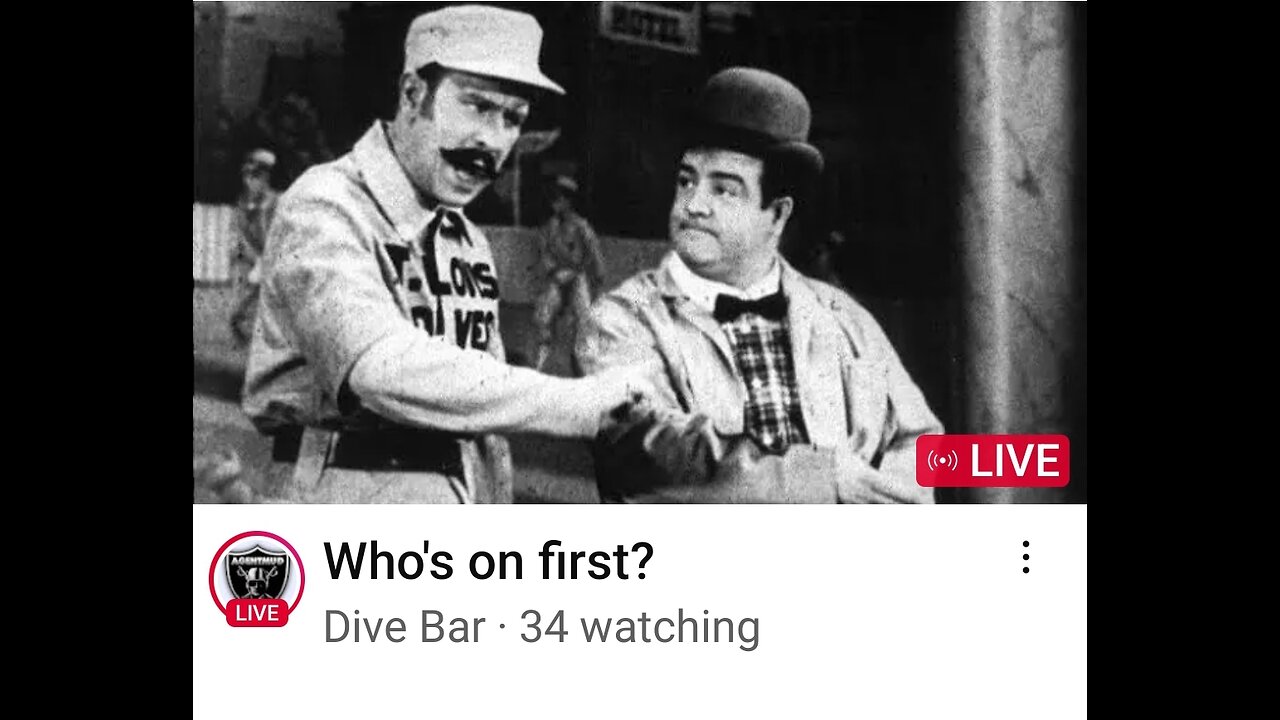 Who on first?