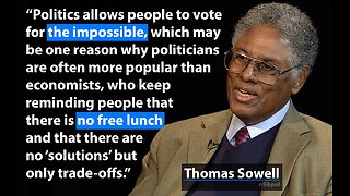🙈🙉🙊 Thomas Sowell Common Sense in a Senseless World