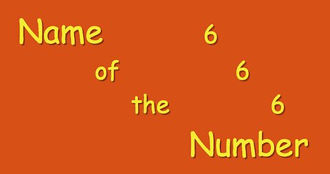 Revelation 13... And the Name of the Number 666 is...