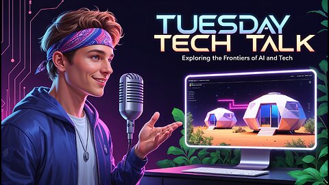 Tech Tuesday - Future of Homes? - Living Concrete - Water Gods Satiated - W/ Julio Scissors