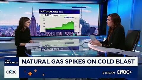 Natural gas tracking for best week on record