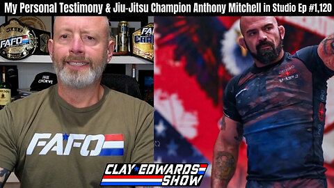 My Personal Testimony & Jiu-Jitsu Champ Anthony Mitchell in Studio (Ep #1,120)