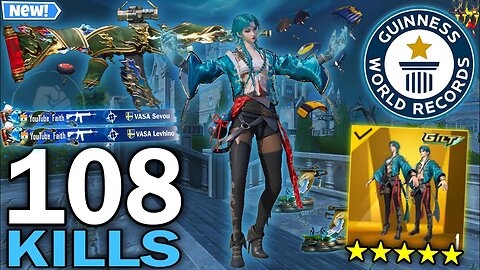 108 KILLS!😍 BEST AGGRESSIVE RUSH GAMEPLAY with DOUBLE AKM in NEW SPOOKY SOIREE MODE🔥PUBG MOBILE