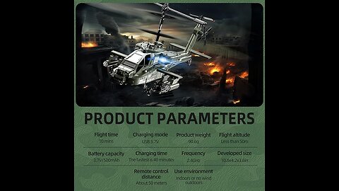 Army helicopter remote control