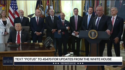 RFK Jr: Trump Declared WAR On Chronic Disease!