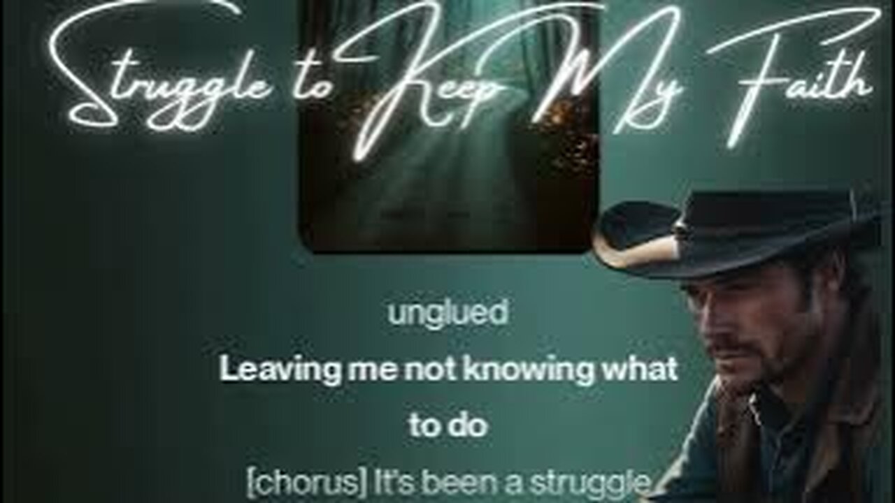 Struggle to Keep My Faith - Jon Lucas and The Neural Network Band (Spiritual Country) [new release]