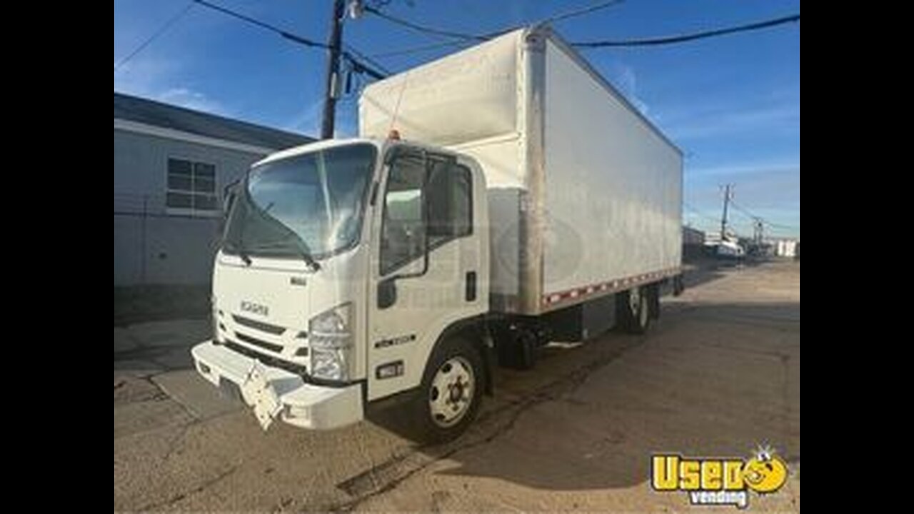 2019 20' Isuzu NPR Box truck | Transport Service Vehicle for Sale in Texas!