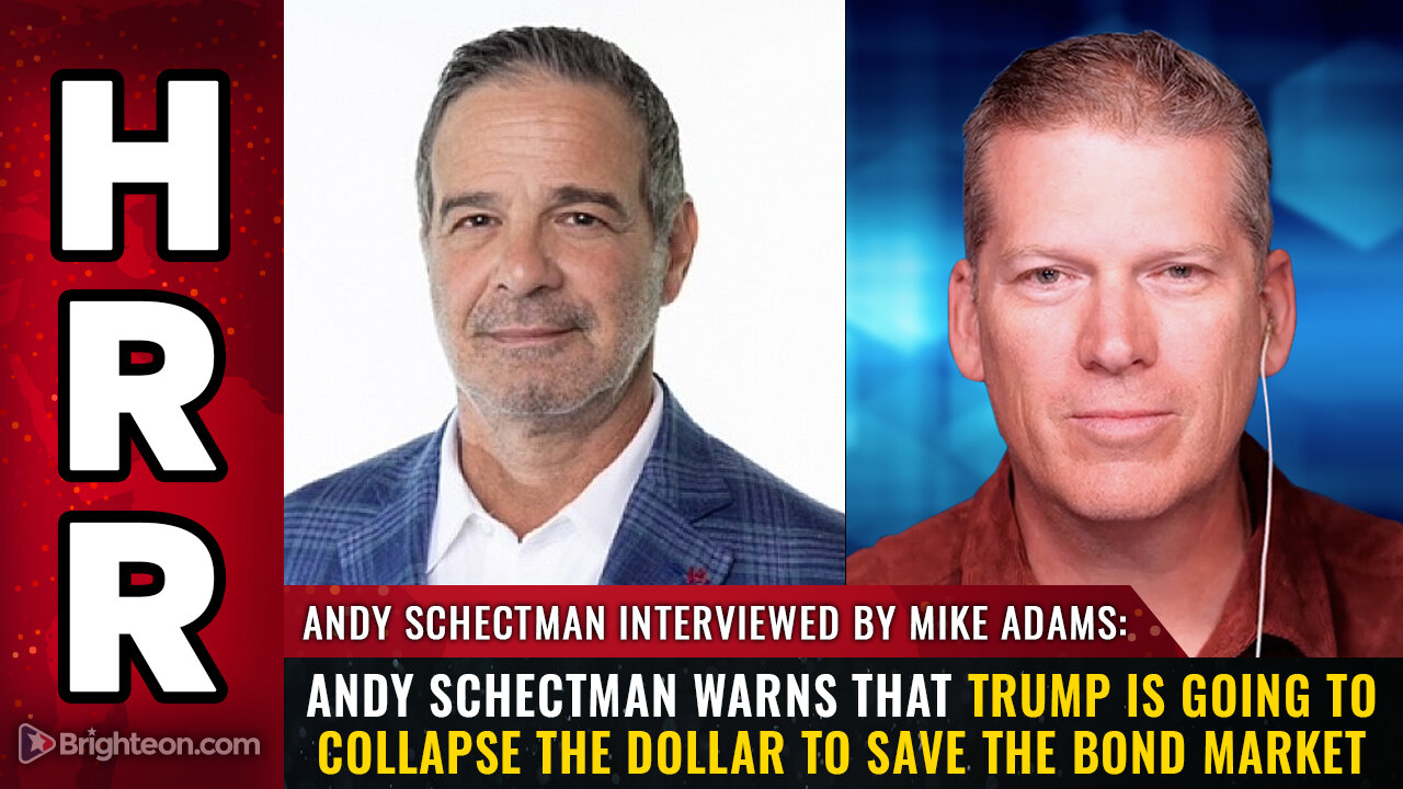 Andy Schectman warns that Trump is going to COLLAPSE the dollar...