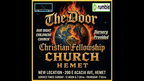 The Door Christian Fellowship Hemet Wed Night 7:30PM