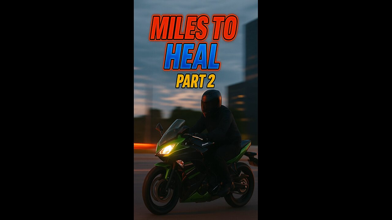 The Ride Didn’t Heal Me... It Helped Me Forget