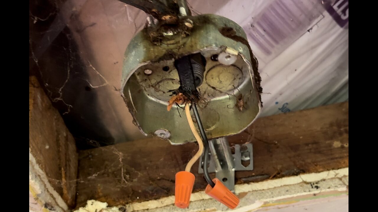 Living Room Electrical Upgrade Day One