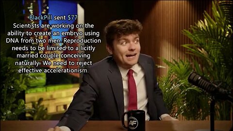 Nick Fuentes on Babies Created by Gene Splicing Two Men