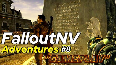 Fallout New Vegas #8 | Surviving Black Mountain & Exploring New Frontiers! ☢️🏜️