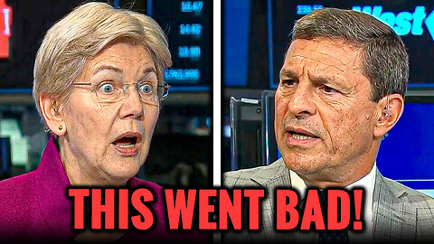 Pissed Off CNBC Host LOSES PATIENCE With Elizabeth Warren Live