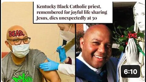 "Young Vaccinated Catholic Priest Dies Unexpectedly"