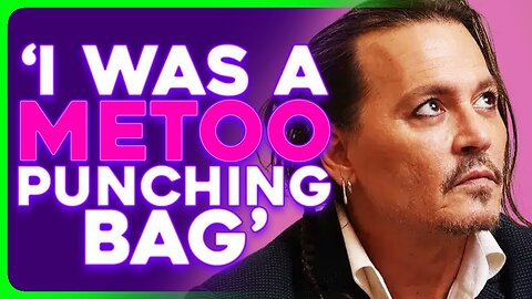 Johnny Depp 'I Was A Crash Test Dummy For MeToo'
