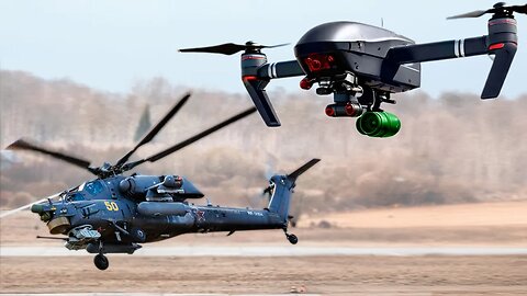 Ukrainian SECRET FPV Drone Shot Down Russian Helicopter! Again!