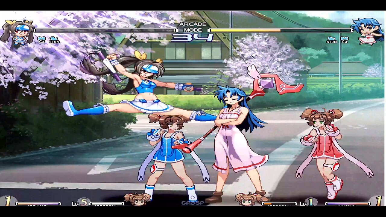 Eri + Eko vs Haruka +Eko