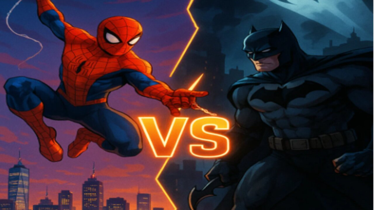 Spiderman Vs batman