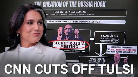 CNN interrupts Tulsi Gabbard’s press conference as she exposes Obama administration
