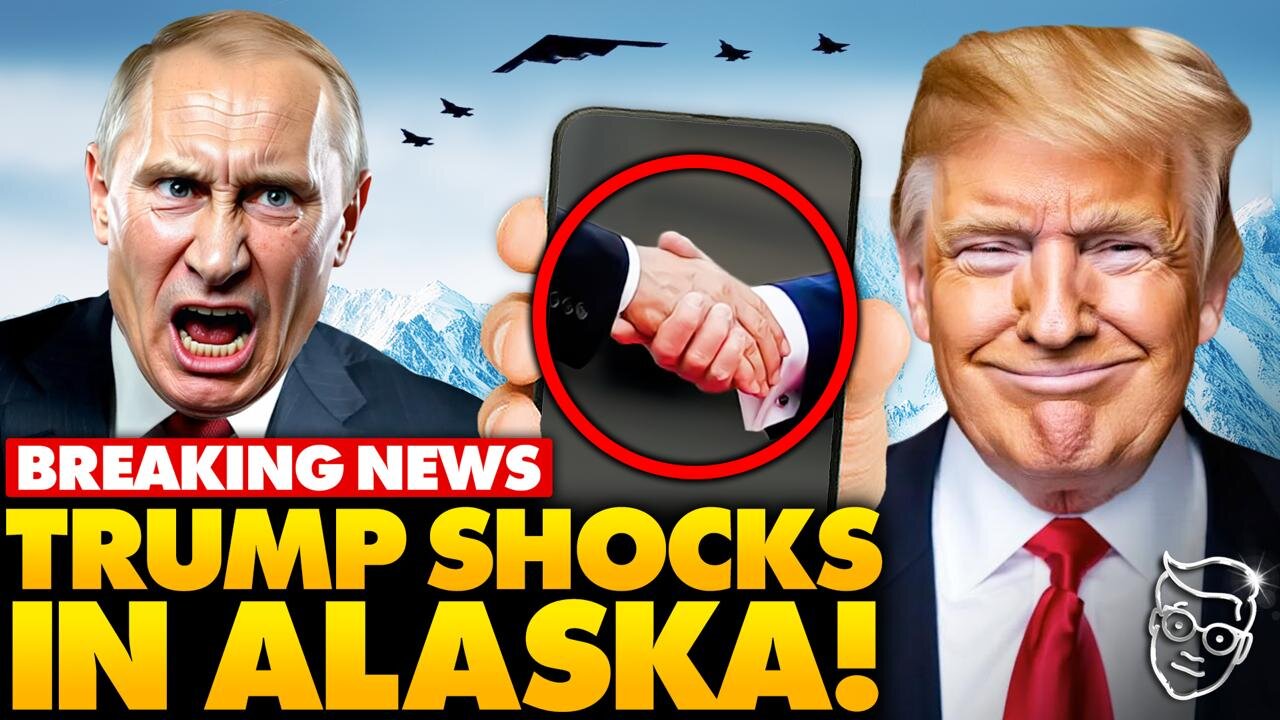 Trump Trolls Putin With Surprise Air Force Flyover, Vladimir Stops in SHOCK | Then Trump Grabs Him…