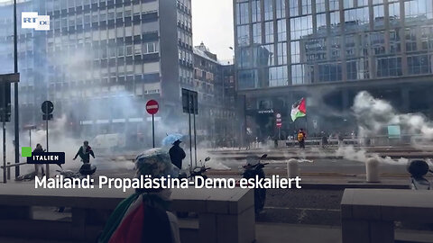 Mailand: Propalästina-Demo eskaliert