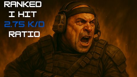 When i Hit 2.75 K/D Ratio