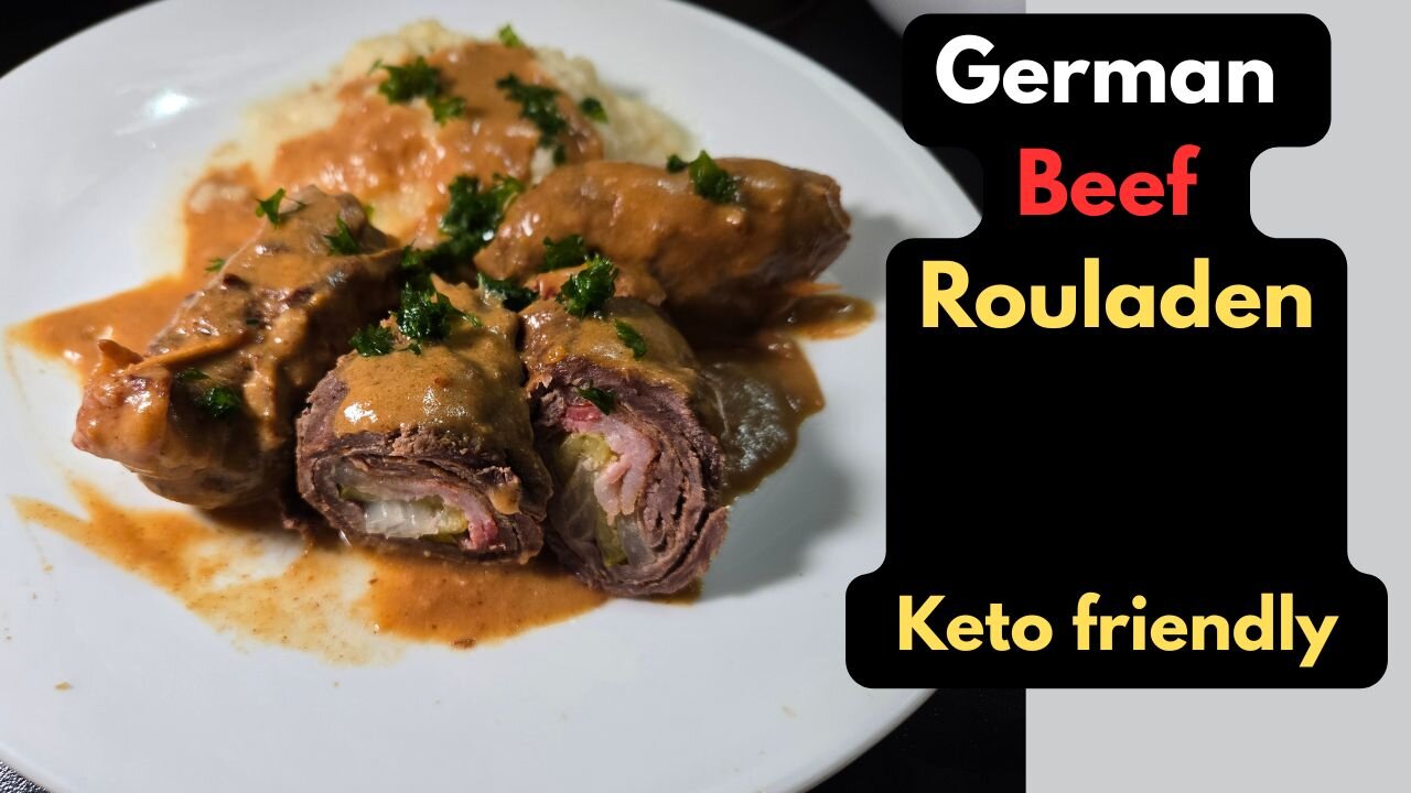 German Beef Rouladen (Rinderrouladen