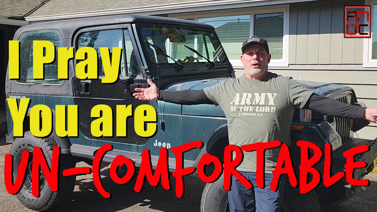 I Pray You are Un-Comfortable