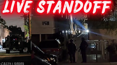 🔴 SWAT STANDOFF in LA — Woman Barricaded After Assaulting Officer Through Window