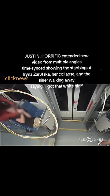UNCENSORED VIDEO FATAL STABBING🧟‍♂️🔪🚶‍♀️🚉📸OF URKRAINE REFUGEE ON NORTH CAROLINA TRAIN🧟‍♂️🔪🚉🚶‍♀️💫