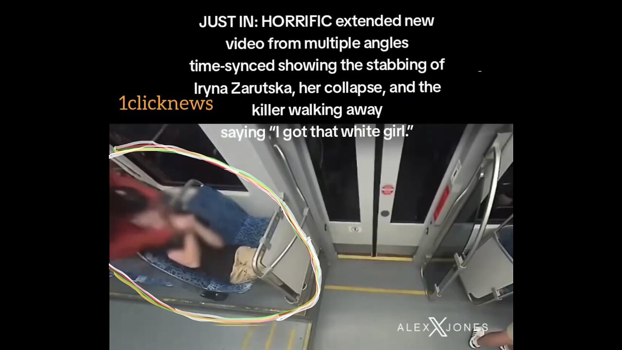 UNCENSORED VIDEO FATAL STABBING🧟♂️🔪🚶♀️🚉📸OF URKRAINE REFUGEE ON NORTH CAROLINA TRAIN🧟♂️🔪🚉🚶♀️💫
