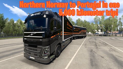 Northern Norway to Portugal in one 5,000 kilometer trip!