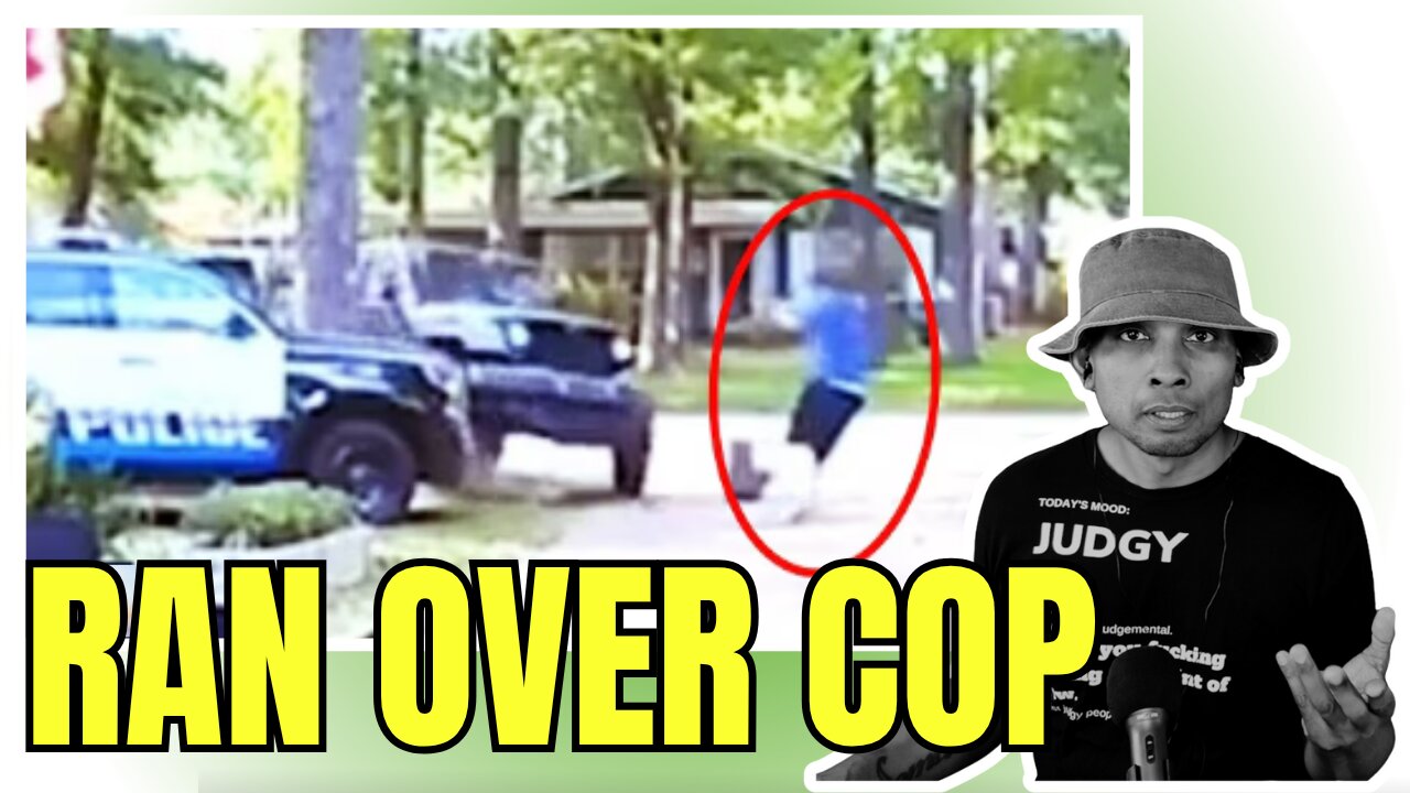 Off Duty COP MOWED DOWN in Own Yard: Driver's Deliberate Hit Caught on Camera