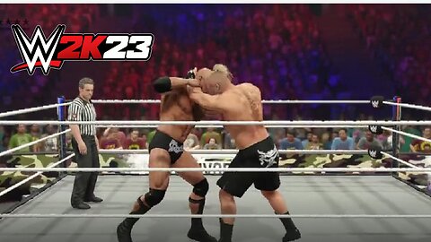 HANDICAP WWE 2K25 LIVE - BROCK VS ROCK & GOLDBERG