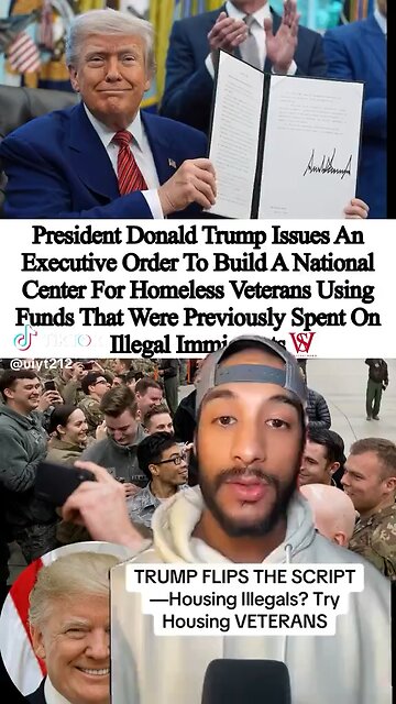 POTUS Signs EO Establishing National Center For Warrior Independence In LA For Homeless Veterans