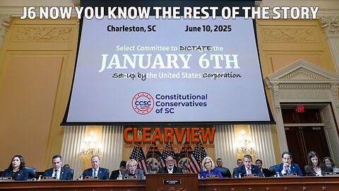 THE REAL J6 - J6 NOW YOU KNOW THE REST OF THE STORY - JUNE 10, 2025 - CHARLESTON SC