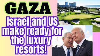 It's starting! Israel to clear out Gaza... of rubble and people!