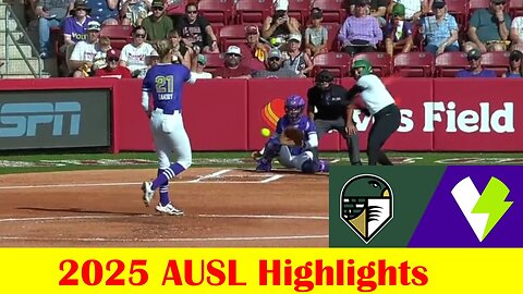 Talons vs Volts AUSL Softball Game Highlights 6 22 2025