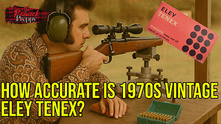 How Accurate is 1970s Vintage Eley Tenex?