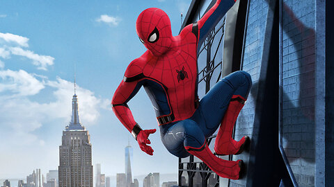 RAINBOW SPIDER MAN! on Motorcycle in Spiral Bridge