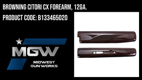 Browning Citori CX Forearm, 12ga. - B133465020