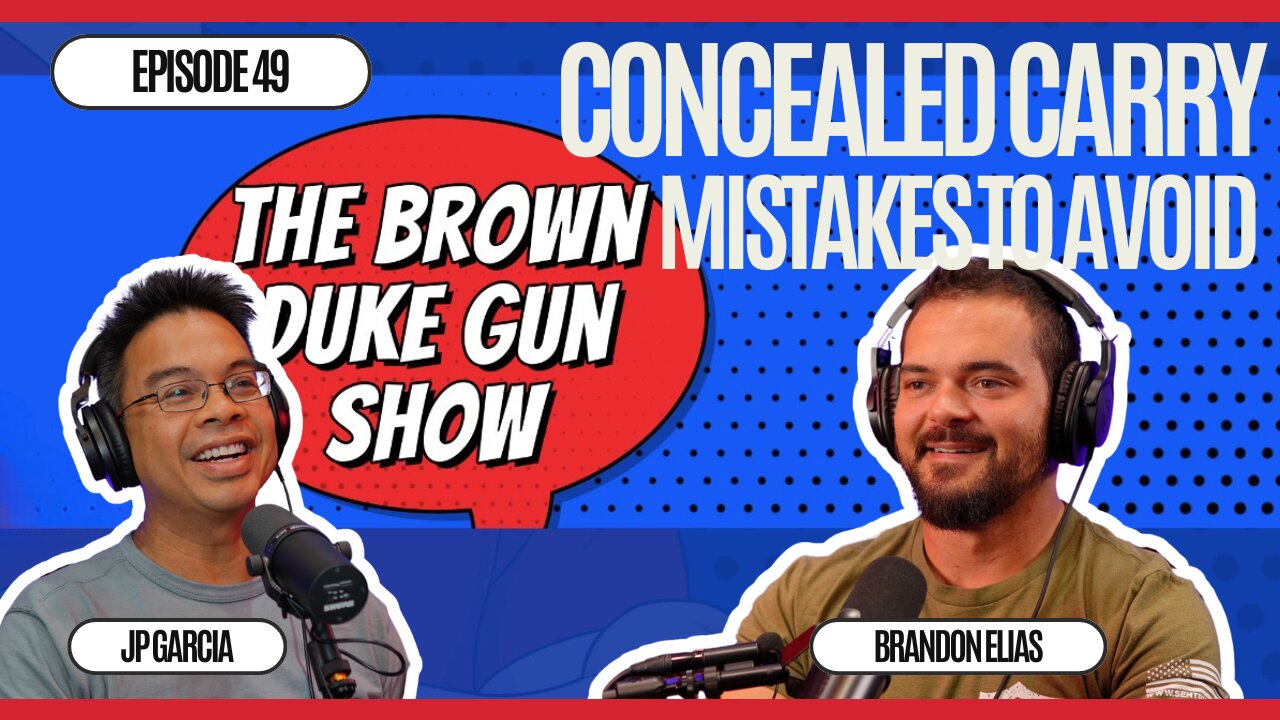 BDGS: #049 - Concealed Carry Mistakes You NEED to Avoid!