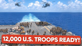 12,000 US troops ready to deploy to Venezuela!