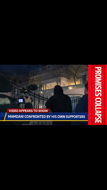 After 33 Days Mamdani Heckled by His Own Voters Live — Crowd Turns Fast