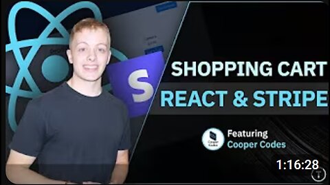 🚀 Build a Shopping Cart with React JS & Stripe 💳 | Full Integration Guide! 🔥