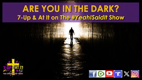 WORD OF THE DAY: ISAIAH 8:20 - ARE YOU IN THE DARK