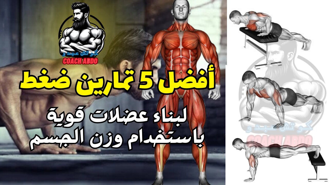 Top 5 Push-Ups to Build Strong Muscles Using Bodyweight 💪🔥