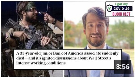 "Fortune Magazine Exhaustively Conceals Banker's Blood Clot Issue!"