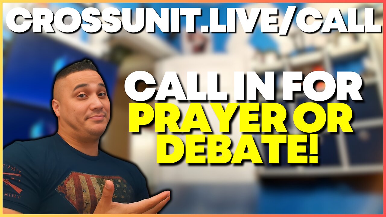 Why Atheism FAILS Every Test of Truth | LIVE Call-In Debate + Prayer